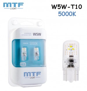 Светодиодные лампы W5W MTF Light VEGA 5000K