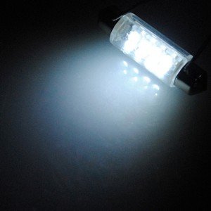 Светодиодная лампа C5W 36 мм 6 LED Белая 24V