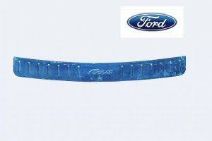 Накладка на задний бампер Ford Focus 3 седан