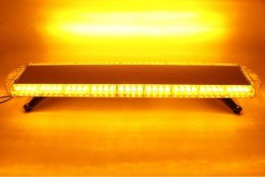 Светодиодная мигалка панель желтая 80LED 10-30V 110 см