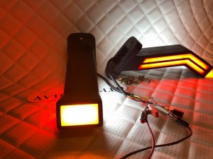 Фонари габаритные LED Рога Neon 12/24V