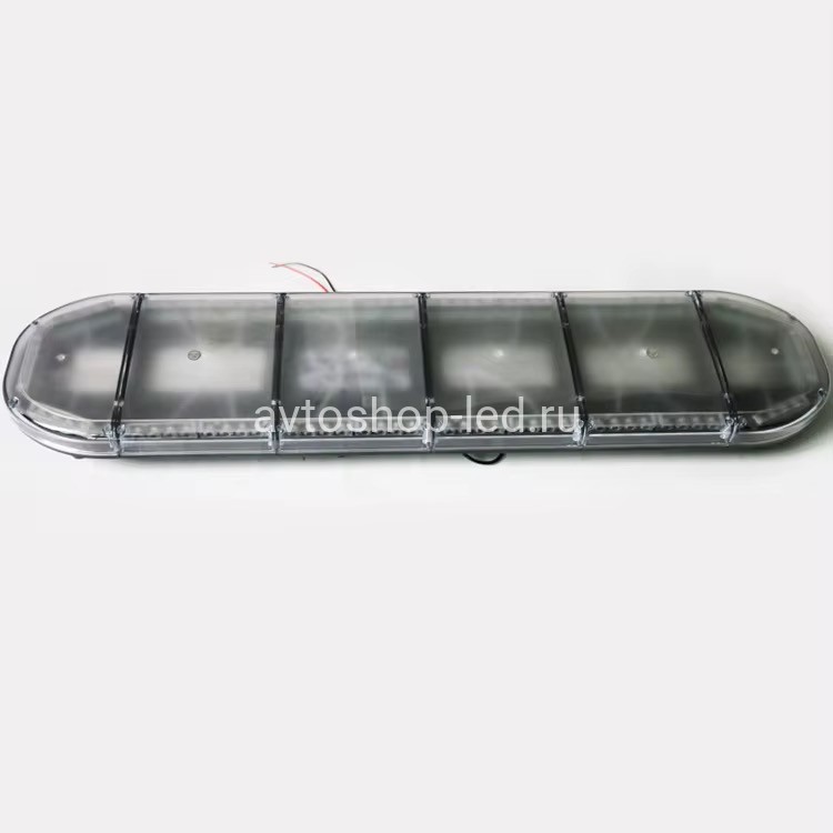 Мигалка светодиодная желтая 88LED 127 см 12/24V С цифровым пультом