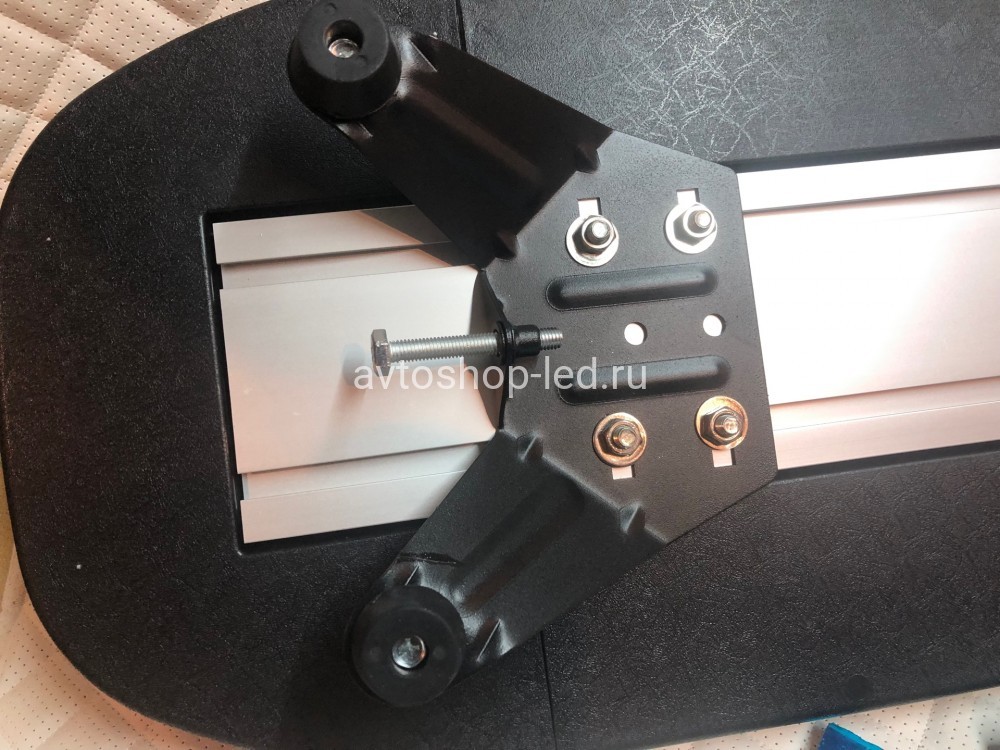 Мигалка светодиодная желтая 88LED 127 см 12/24V С цифровым пультом