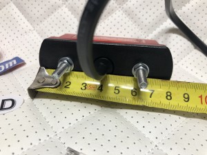 Подсветка номера Fristom FT-016/A LED красного цвета c габаритом и проводом