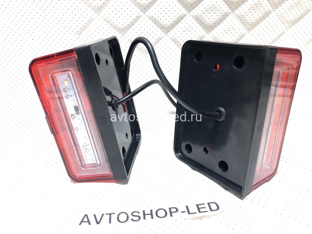 Фонари подсветка номера LED NEON c габаритом 12/24V
