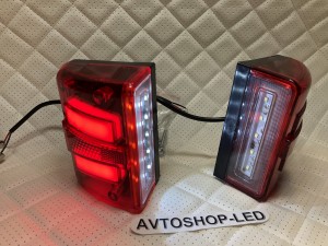 Фонари подсветка номера LED NEON c габаритом 12/24V