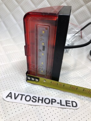 Фонари подсветка номера LED NEON c габаритом 12/24V