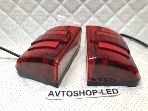 Фонари подсветка номера LED NEON c габаритом 12/24V