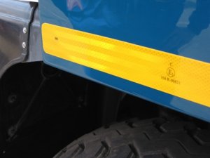 Лента светоотражающая для кузова авто