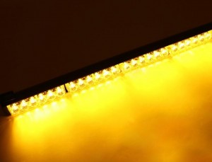 Балка светодиодная 1 сторонняя желтая 4-64 10-30V 60 см