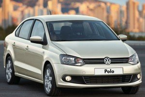 Фары противотуманные Volkswagen Polo V 2009-2015 с рамками