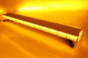 Светодиодная мигалка панель желтая 96LED 10-30V 120 см