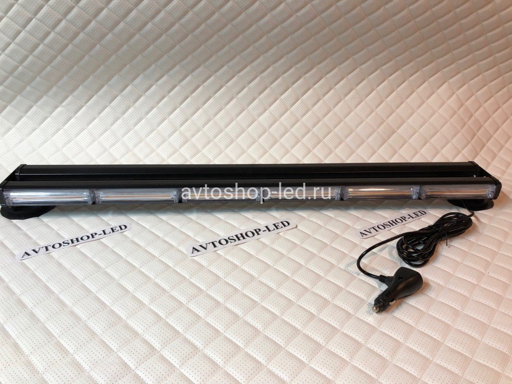 Балка светодиодная 2-х сторонняя желтая COB-6/6 10-30V 90 см