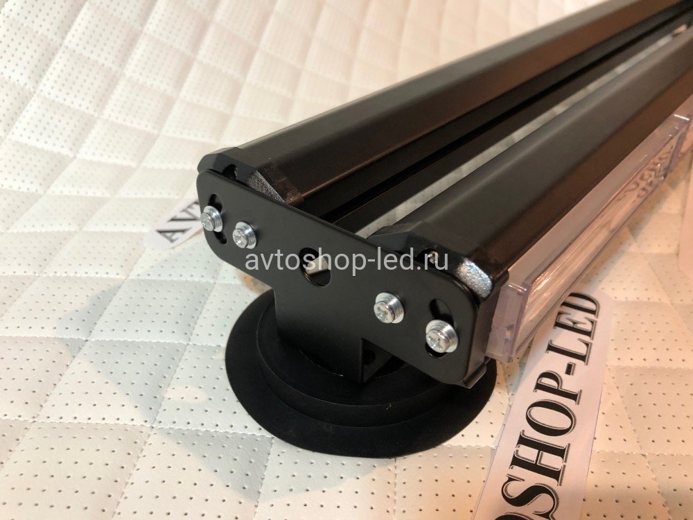Балка светодиодная 2-х сторонняя желтая COB-6/6 10-30V 90 см