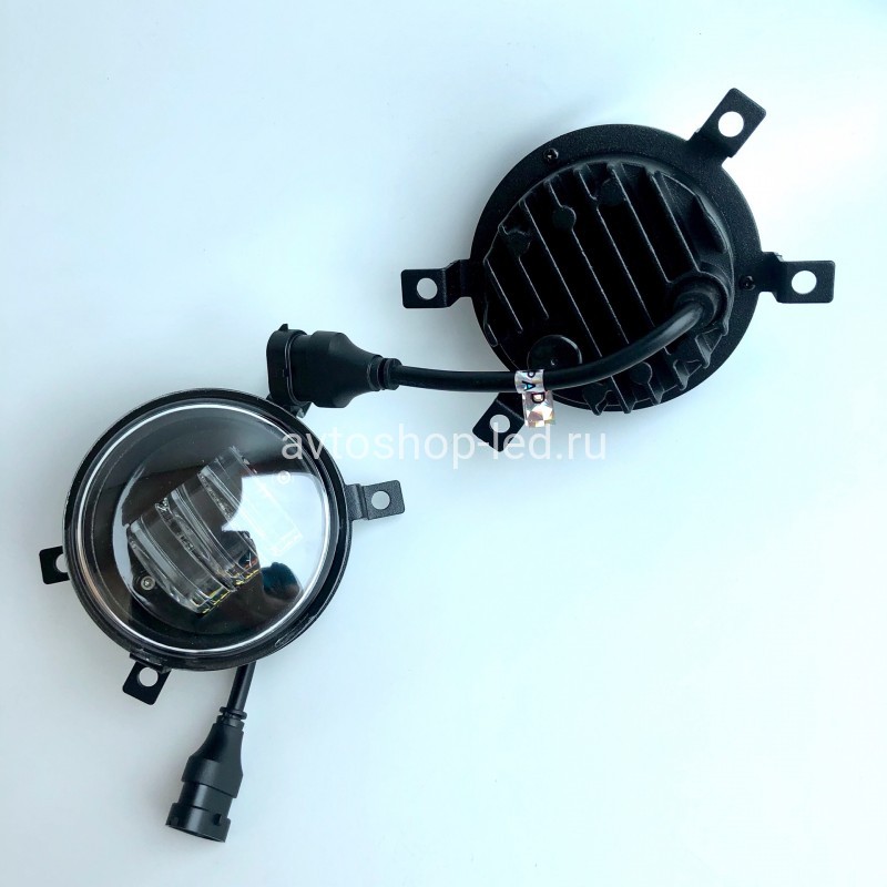 Фары противотуманные LED 30W Mitsubishi PAJERO SPORT I, II, III 2008 — 2021