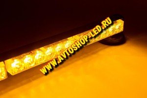 Балка светодиодная желтая 30 LED 24V 75 см