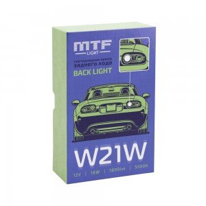 Светодиодная лампа MTF LIGHT серия BACK LIGHT в фонарь заднего хода W21W