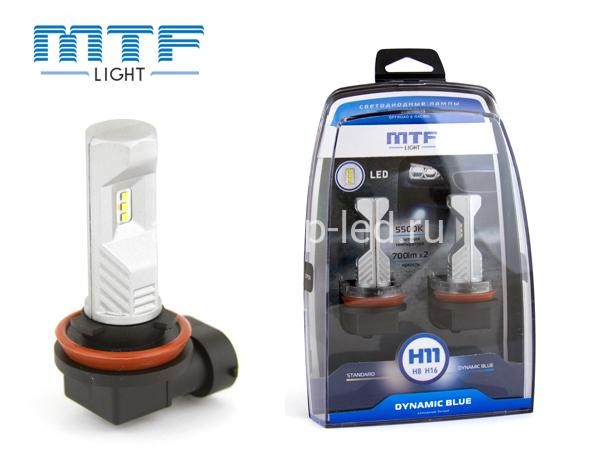 Светодиодные лампы mtf h11. MTF Light Dynamic Blue h16 светодиодные. Светодиодные лампы h8 Dynamic Blue 5500k. MTF h11 led. Лампа h16 (5000к) MTF.