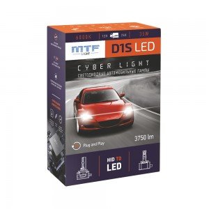 Светодиодные лампы D1S MTF Light Cyber Light 6000К