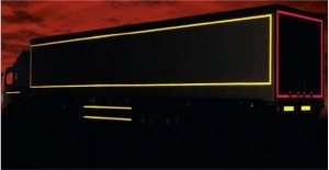 Лента светоотражающая Призма LUX 50 м желтая