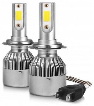 Светодиодные лампы H7 C6 5000K 3800Lm 12-24V
