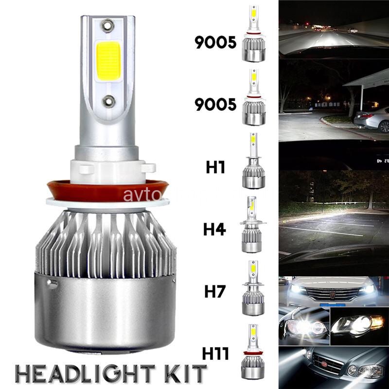 Светодиодные лампы H3 C6 5000K 3800Lm 12-24V