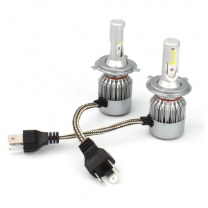 Светодиодные лампы H4 C6 5000K 3800Lm 12-24V