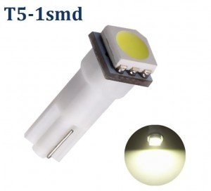 Светодиодная лампа T5 - 1 SMD Белая 24V