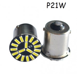 Светодиодная лампа P21W 18 SMD Белая 24V
