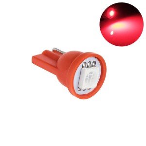 Светодиодная лампа T10 W5W 1 SMD Красная 24V