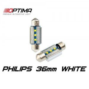 Светодиодные лампы Optima Premium C5W Festoon PHILIPS CAN 36mm