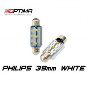 Светодиодные лампы Optima Premium C5W Festoon PHILIPS CAN 39mm