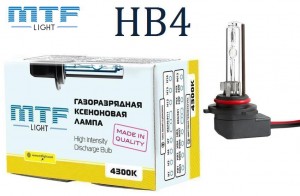 Ксеноновая лампа MTF-Light НB4 (9006) 4300K