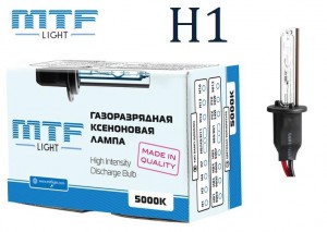 Ксеноновая лампа MTF-Light H1 5000K