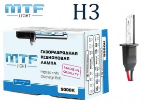 Ксеноновая лампа MTF-Light H3 5000K