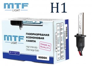 Ксеноновая лампа MTF-Light H1 6000K