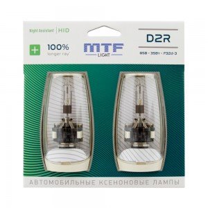 Ксеноновые лампы MTF-Light D2R Night Assistant +100% 4700K
