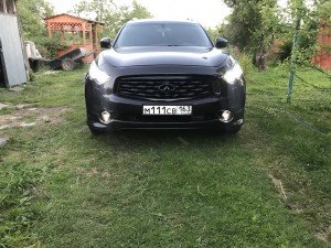 Фары светодиодные MTF Light для INFINITI QX70 50 AWD (VK50VE) 2013 — наст. время