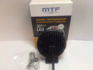 Фара светодиодная MTF-Light круглая 15W 12-60V
