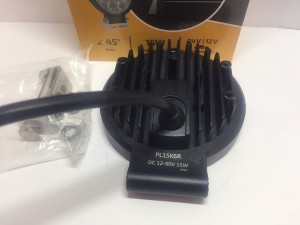 Фара светодиодная MTF-Light круглая 15W 12-60V
