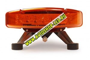 Светодиодная мигалка панель оранжевая на Эвакуатор 88LED 10-30V 120 см