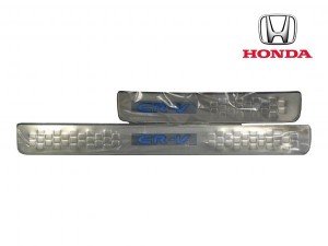 Накладки на пороги Honda CR-V 2007 с подсветкой