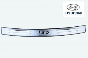 Накладка на задний бампер Hyundai I30