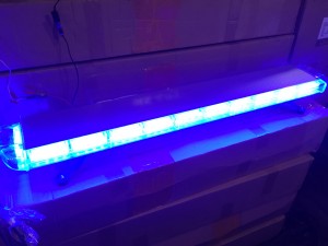 Светодиодная панель синяя-синяя 88 LED 12/24V 120 см