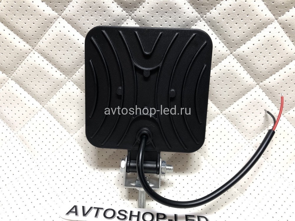 Фары светодиодные желтые 48W с пультом 12/24V