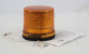 Светодиодный маяк желтый ЦЕФЕЙ 24LED 12/24V механ крепеж