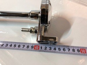 Сигнал звуковой воздушный 1 рожковый хром 12V