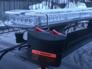 Светодиодная мигалка панель желтая 84LED 10-30V 100 см