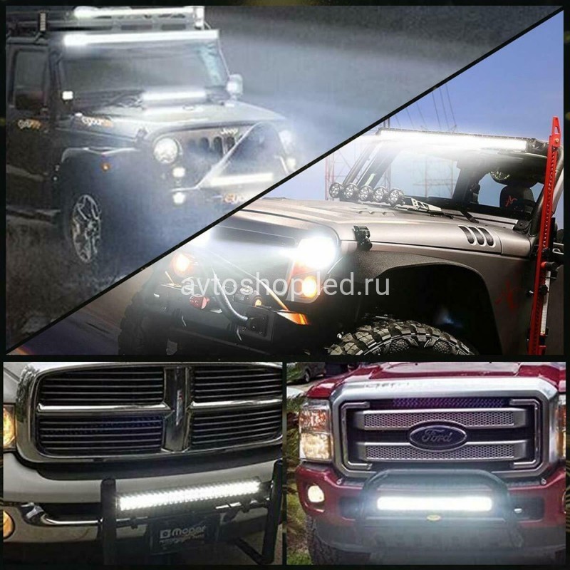 Светодиодная балка 612W 204LED 12/24V 114 см