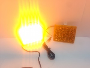 Стробоскопы светодиодные Оранжевые F-14 24 LED 12/24V